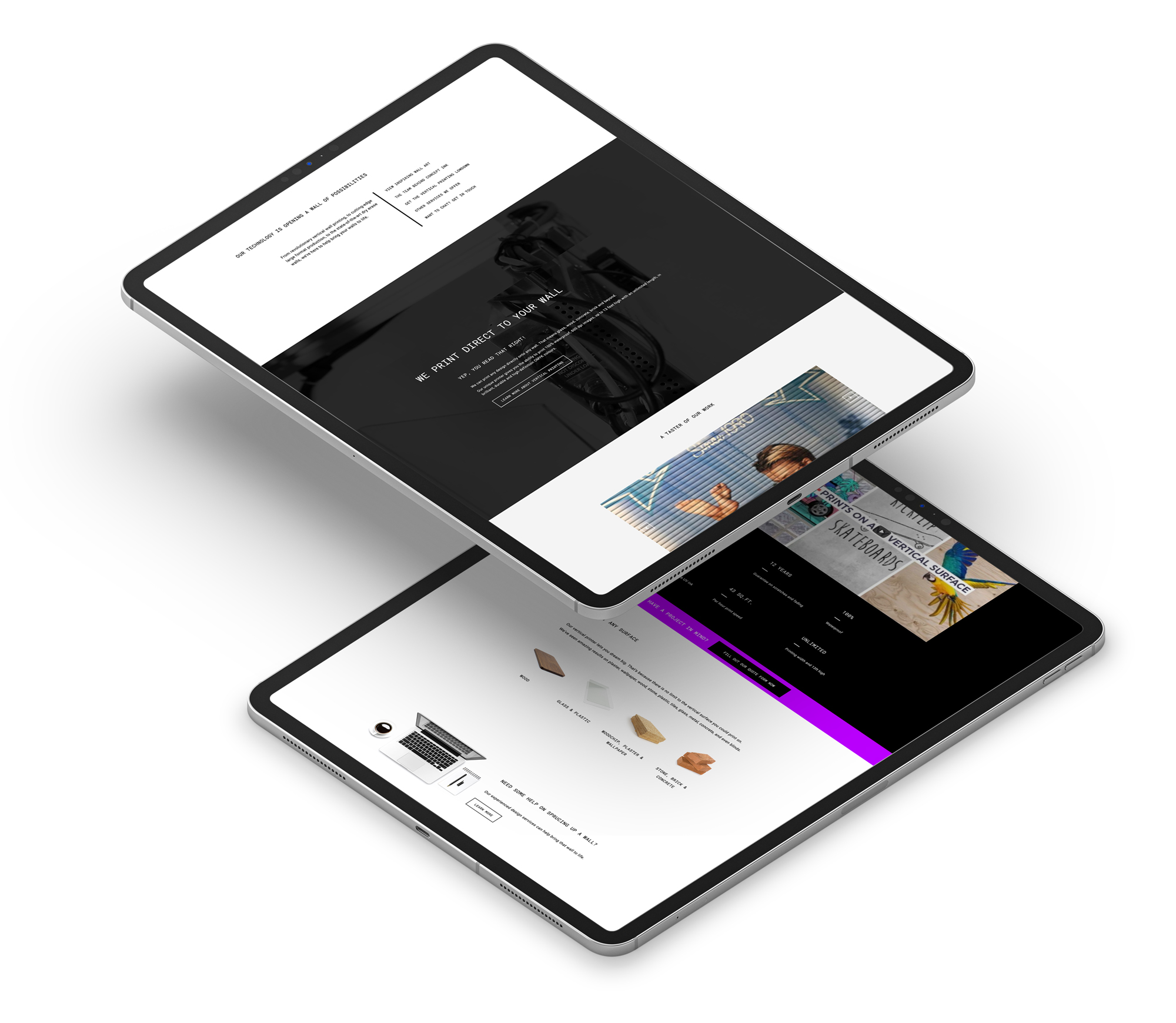 Concept Ink Website by The Coopers