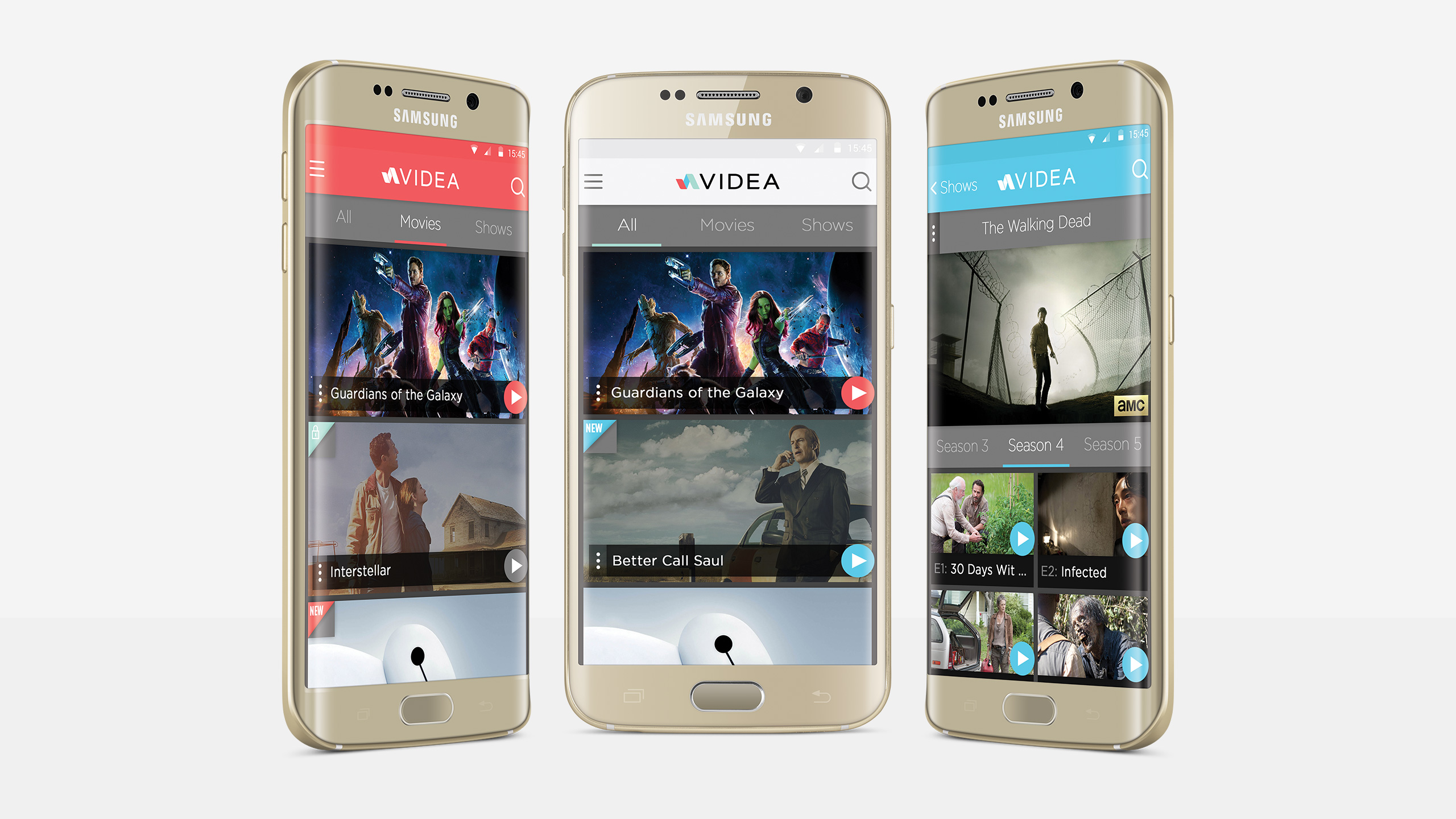 App design for Videa by The Coopers