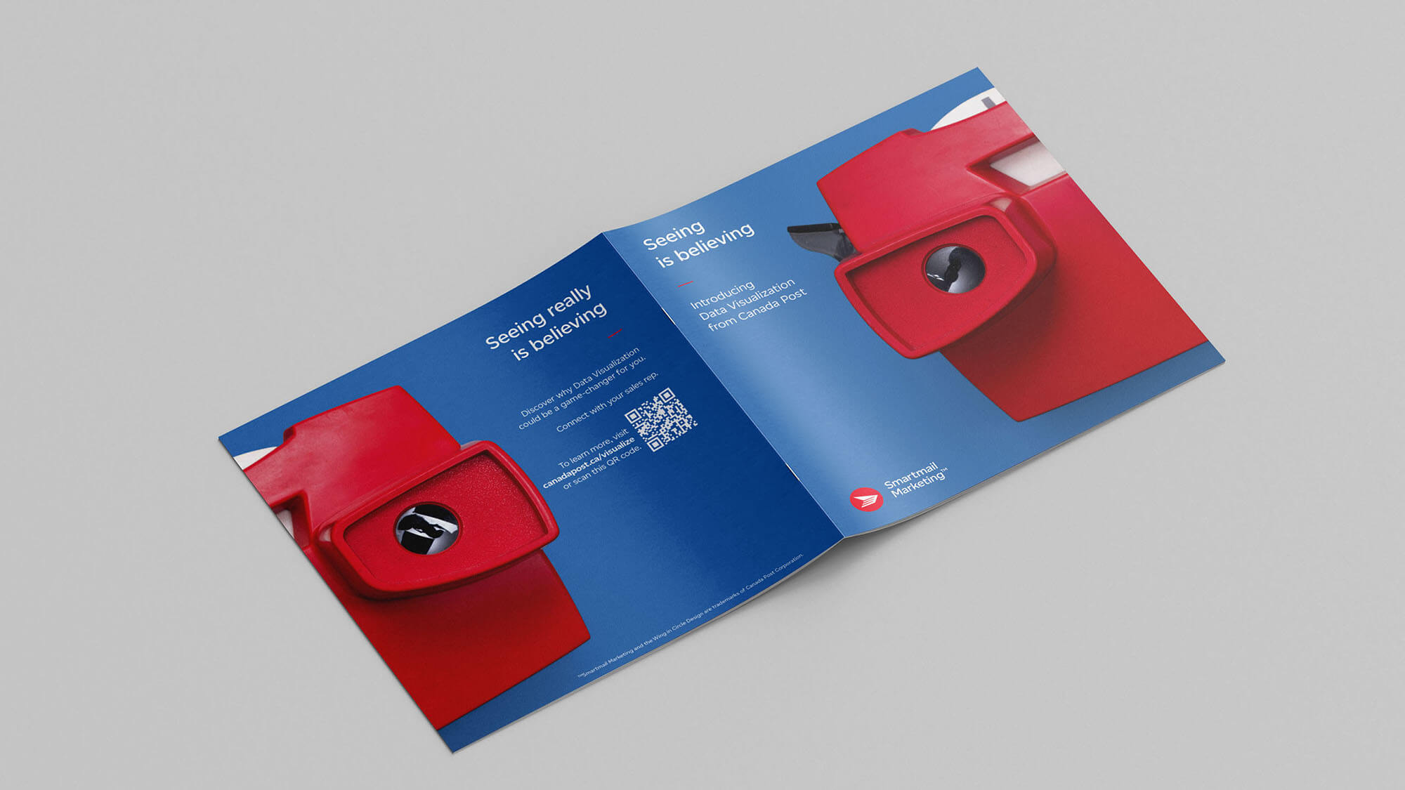 Direct mail piece for Canada Post Smartmail Marketing