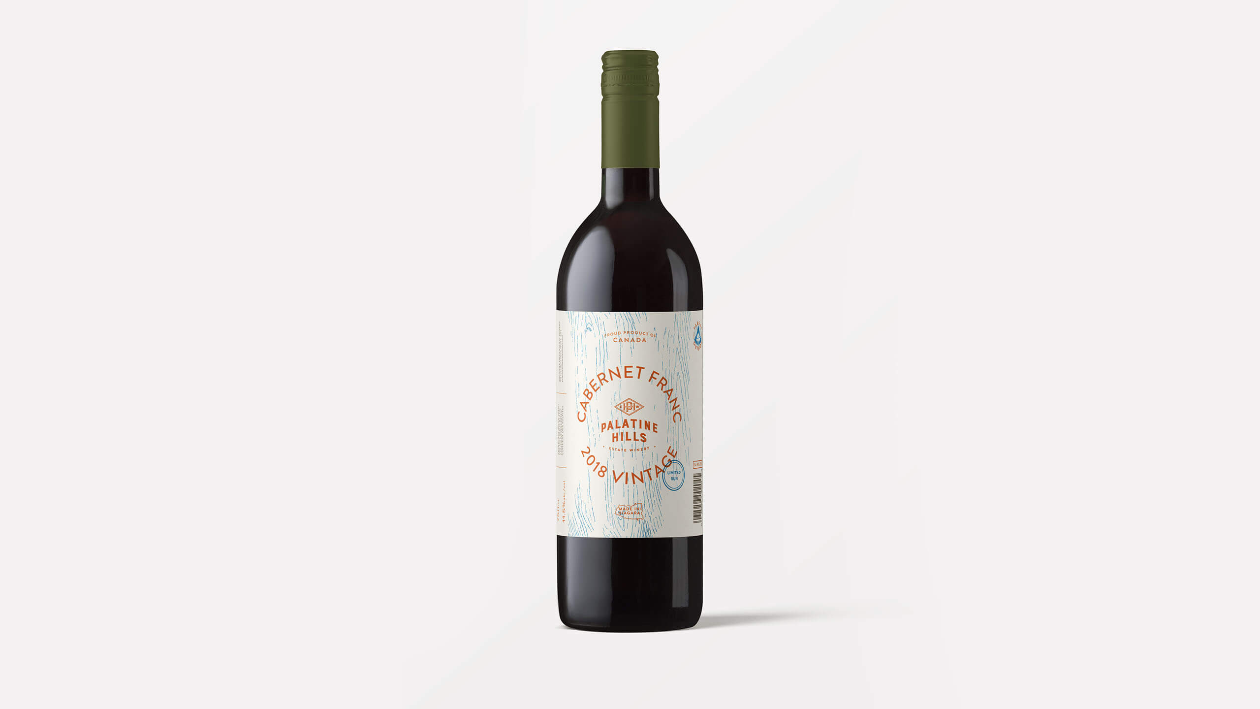 Cabernet Franc label design by The Coopers