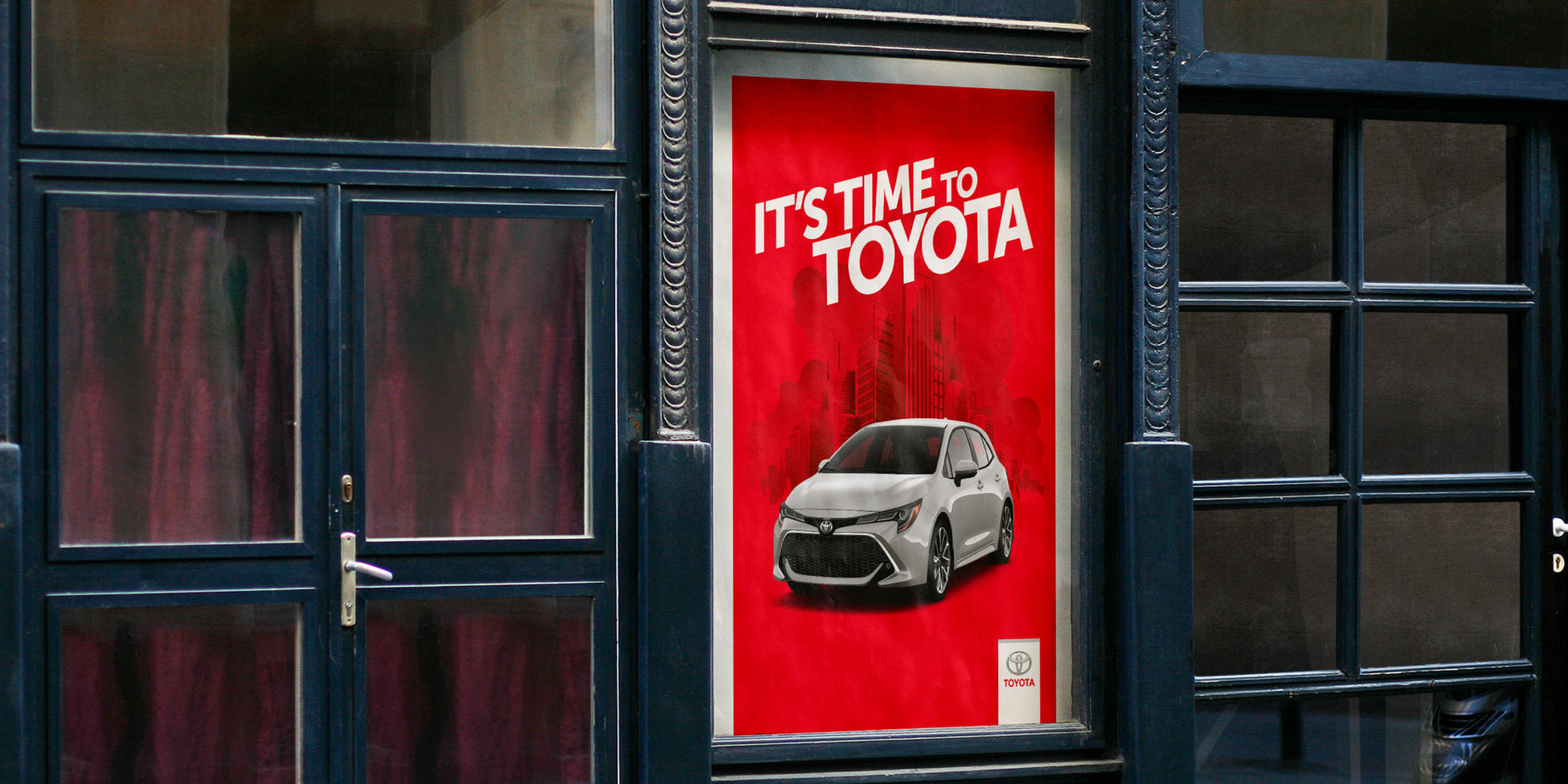 Poster Art Direction for Toyota by The Coopers