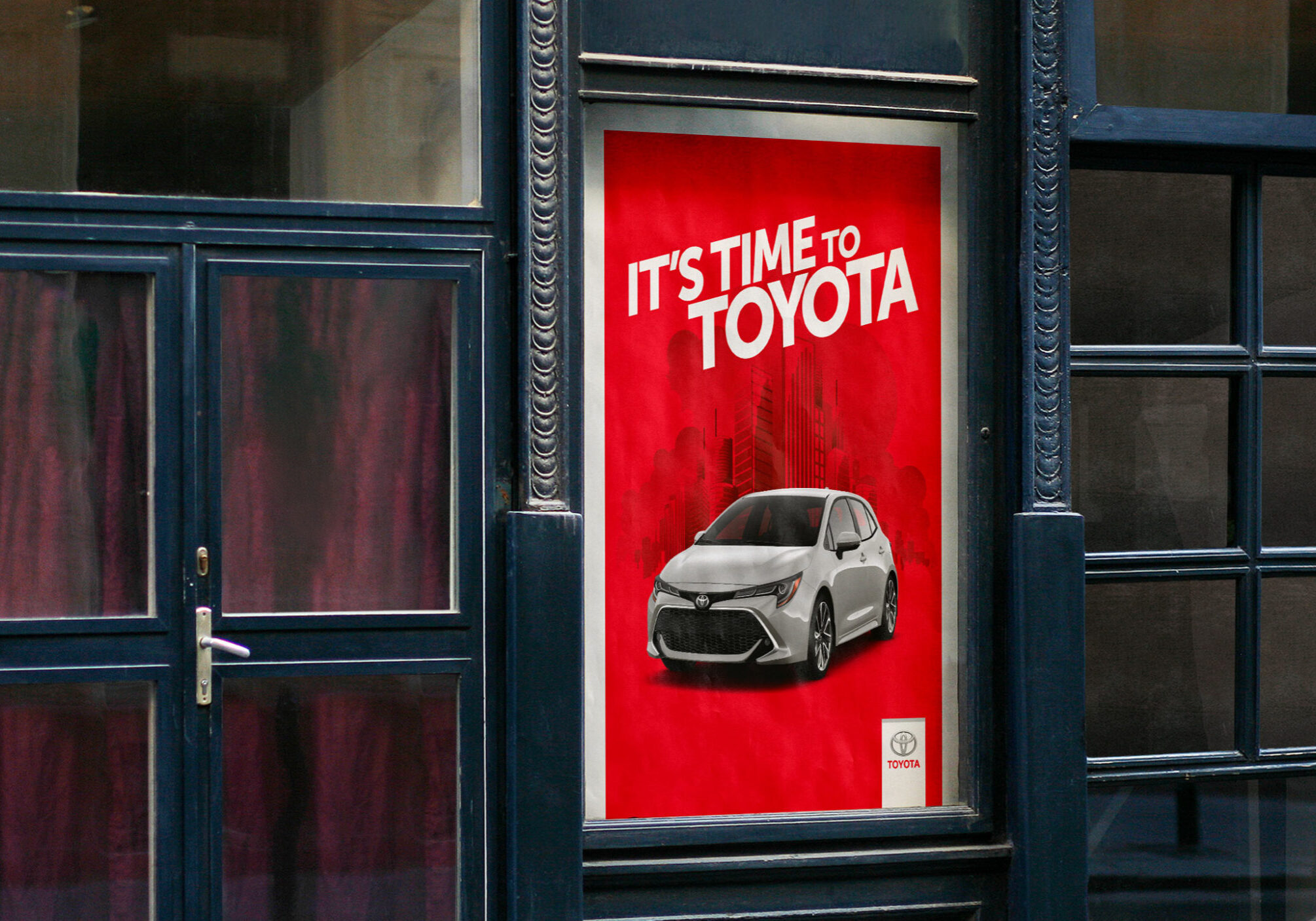 Poster Art Direction for Toyota by The Coopers