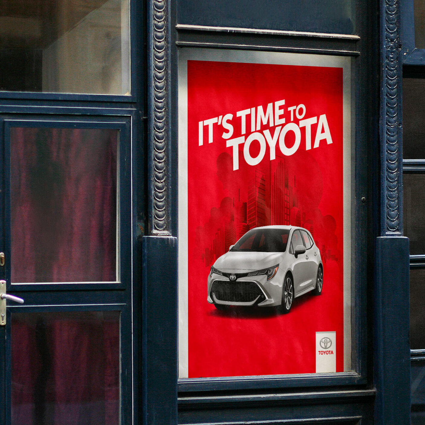 Poster Art Direction for Toyota by The Coopers